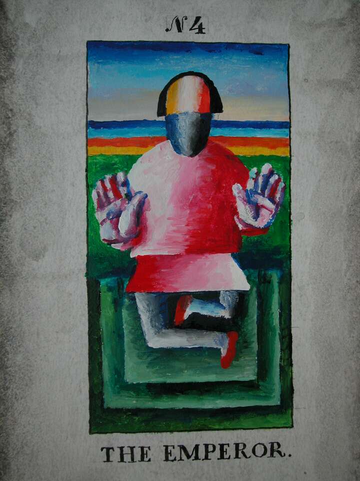 Igor Makarevich. Artwork Tarot Malevich - 5