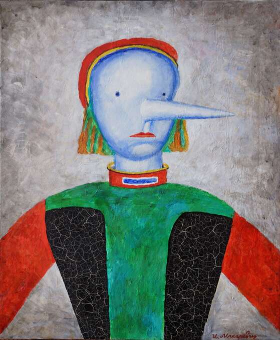 Игорь Макаревич. Портрет Пиноккио