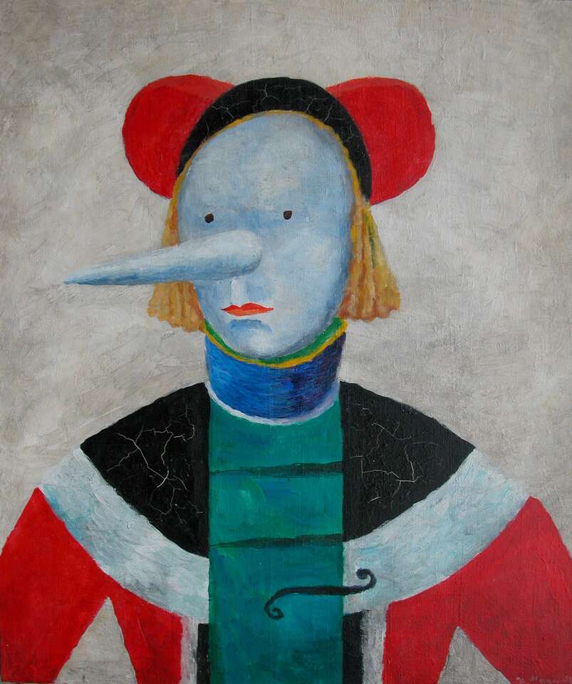 Igor Makarevich. Artwork Portrait of Pinocchio