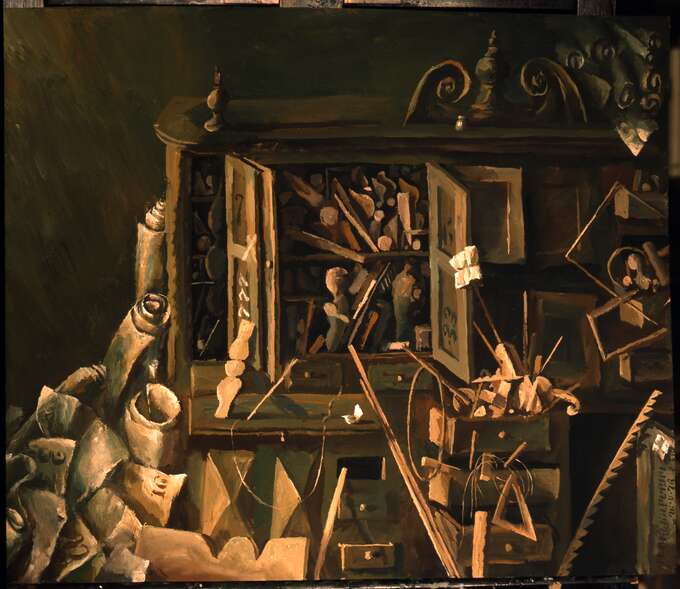 Игорь Макаревич. В мастерской