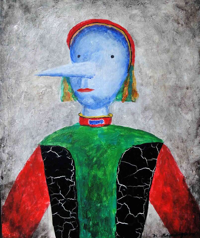 Igor Makarevich. Artwork Portrait of Pinocchio