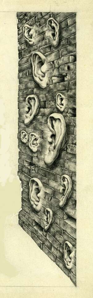 Igor Makarevich. Artwork A Listening wall