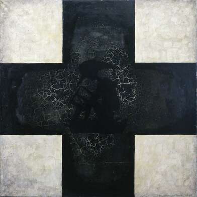 Выставка Обратный отсчет. Работа Космический крест Буратино