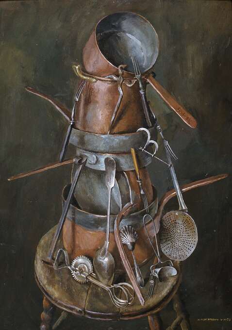Игорь Макаревич. Натюрморт с атрибутами кухни