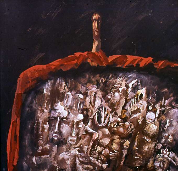 Игорь Макаревич. Эскиз к телефильму «Слово о полку Игореве»