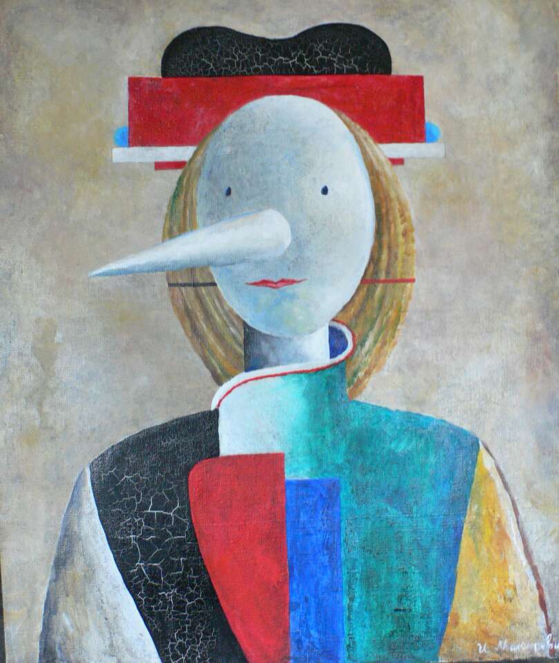 Igor Makarevich. Artwork Portrait of Pinocchio