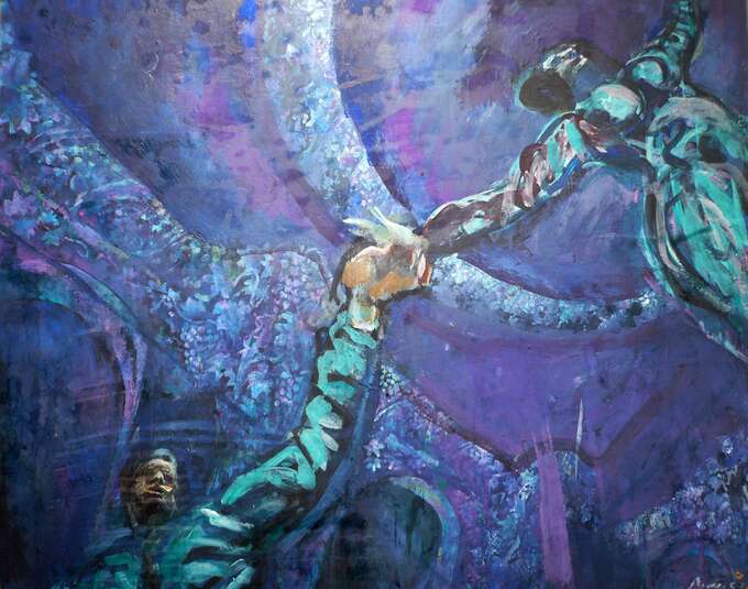 Игорь Макаревич. Эскиз к телеспектаклю «Орфей спускается в ад»