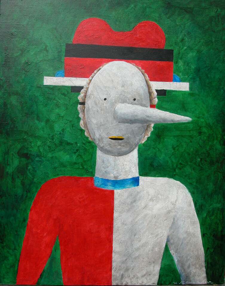 Igor Makarevich. Artwork Portrait of Pinocchio