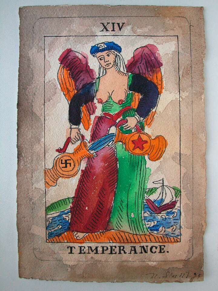 Igor Makarevich. Artwork Marseille Tarot - 13