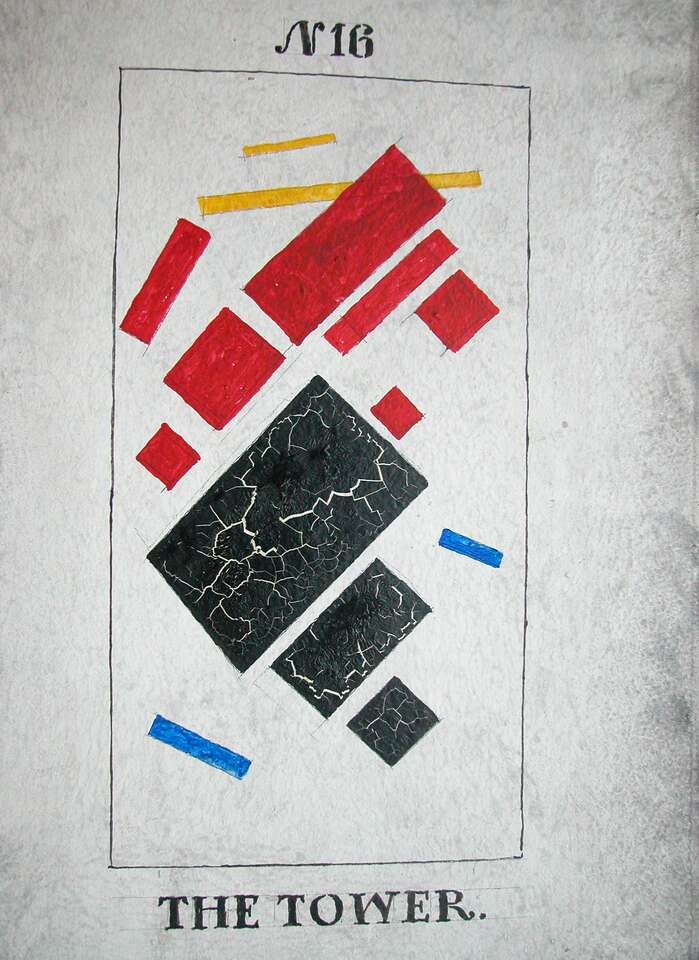 Igor Makarevich. Artwork Tarot Malevich - 15