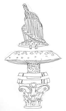 Igor Makarevich, Elena Elagina. Artwork Sketch from the “Pagan” Project