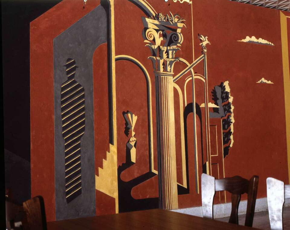 Igor Makarevich. Artwork Lobby Decoration of the &quot;Satirikon&quot; Theater - 2