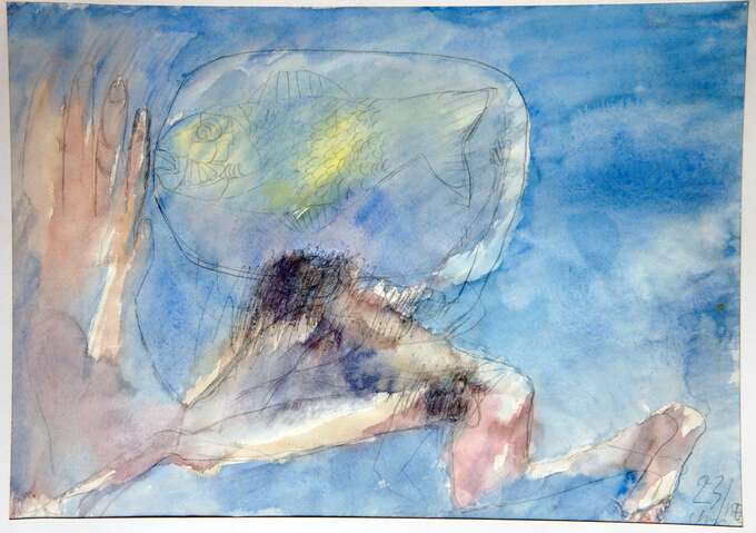 Игорь Макаревич. Фигура с рыбой