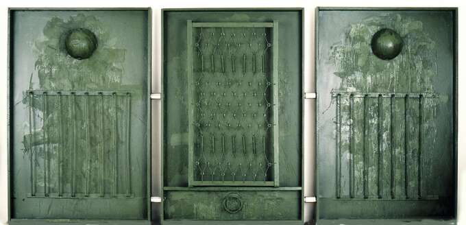 Игорь Макаревич. Покрытая Живопись (триптих)