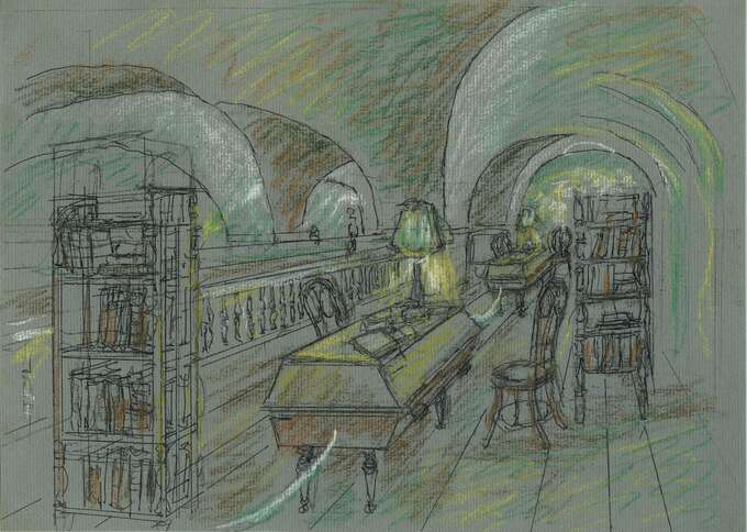 Игорь Макаревич, Елена Елагина. Эскиз инсталляции Игоря Макаревича и Елены Елагиной «Общее дело»