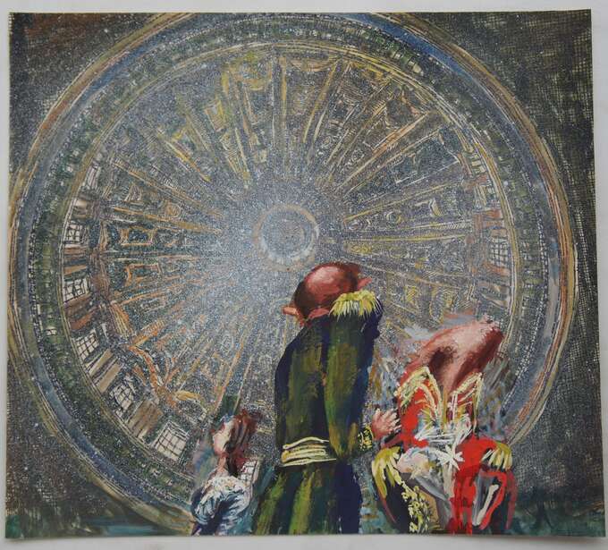 Игорь Макаревич. Эскиз к телеспектаклю «Нос»