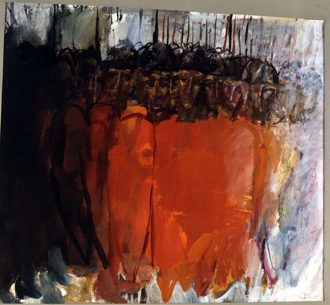 Игорь Макаревич. Эскиз к телефильму «Слово о полку Игореве».