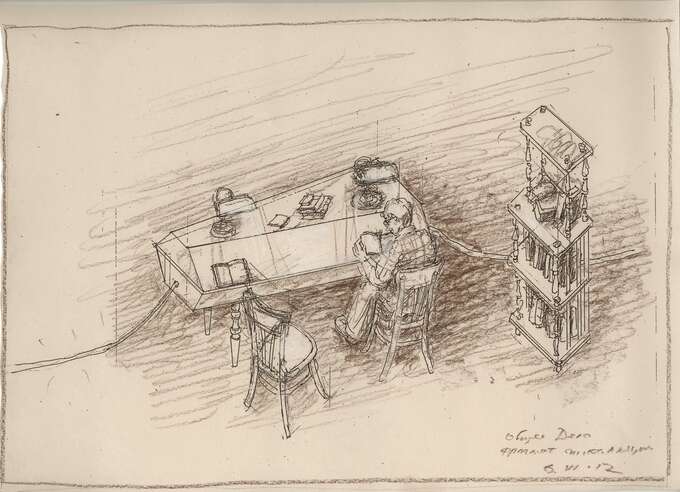 Игорь Макаревич, Елена Елагина. Эскиз инсталляции Игоря Макаревича и Елены Елагиной «Общее дело»