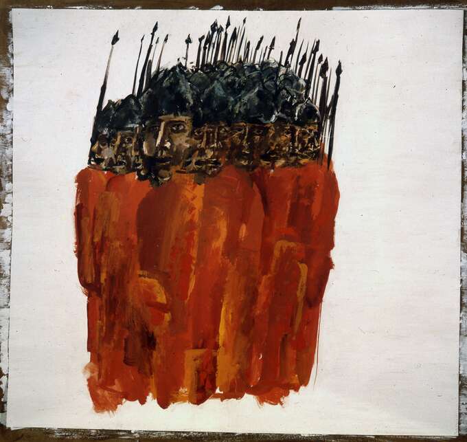 Игорь Макаревич. Эскиз к телефильму «Слово о полку Игореве»