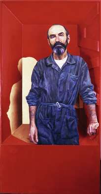 Igor Makarevich. Artwork Portrait of Erik Bulatov