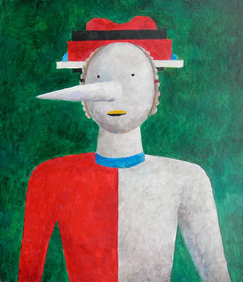 Igor Makarevich. Artwork Portrait of Pinocchio