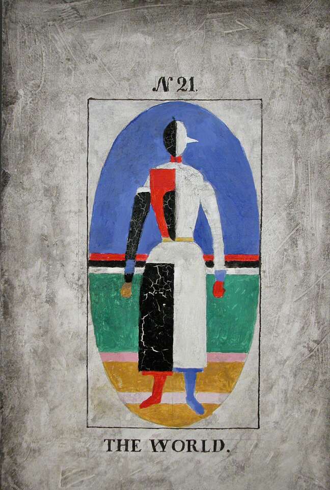 Igor Makarevich. Artwork Tarot Malevich - 21