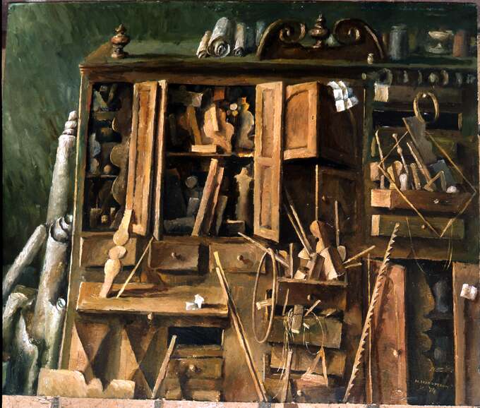 Игорь Макаревич. В мастерской