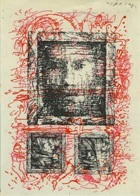 Igor Makarevich. Artwork Illustration for the collection of essays by Viktor Erofeev &quot;In the Labyrinth of Damned Questions&quot;