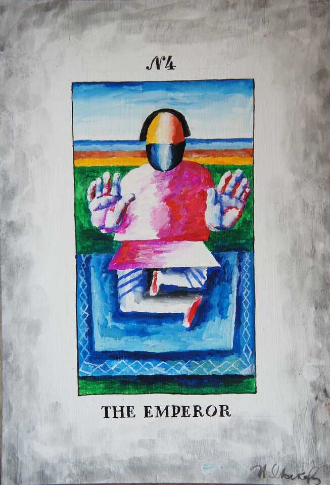 Igor Makarevich. Artwork Tarot Malevich - 6