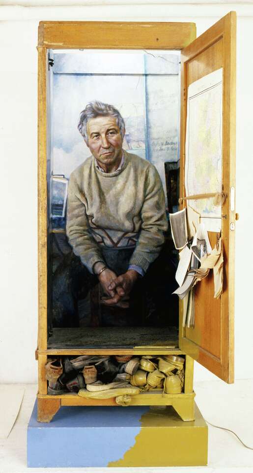 Igor Makarevich. Artwork Portrait of Ilya Kabakov