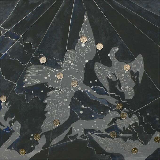 Елена Елагина. Серия «Зеркальная геометрия», 2010