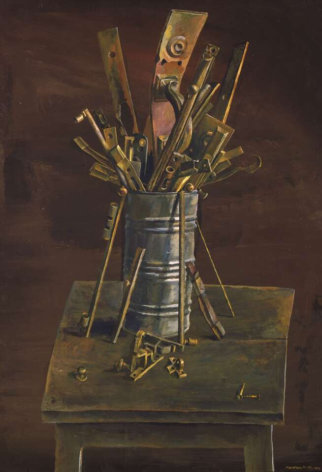 Igor Makarevich. Artwork Still life with builders hardware