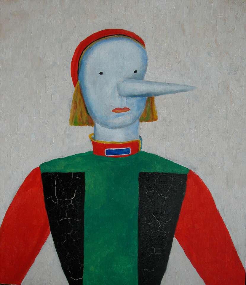 Igor Makarevich. Artwork Portrait of Pinocchio