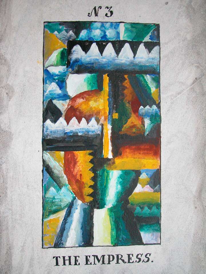 Igor Makarevich. Artwork Tarot Malevich - 3